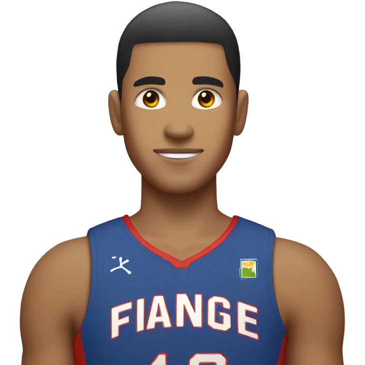 a Filipino with a basketball with a 16 guard with a  low taper fade emoji