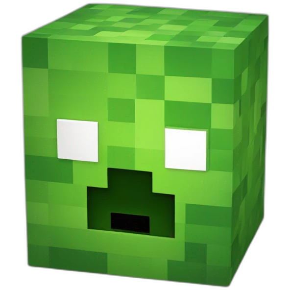Minecraft creeper emoji