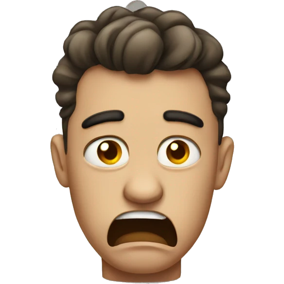 irritated emoji