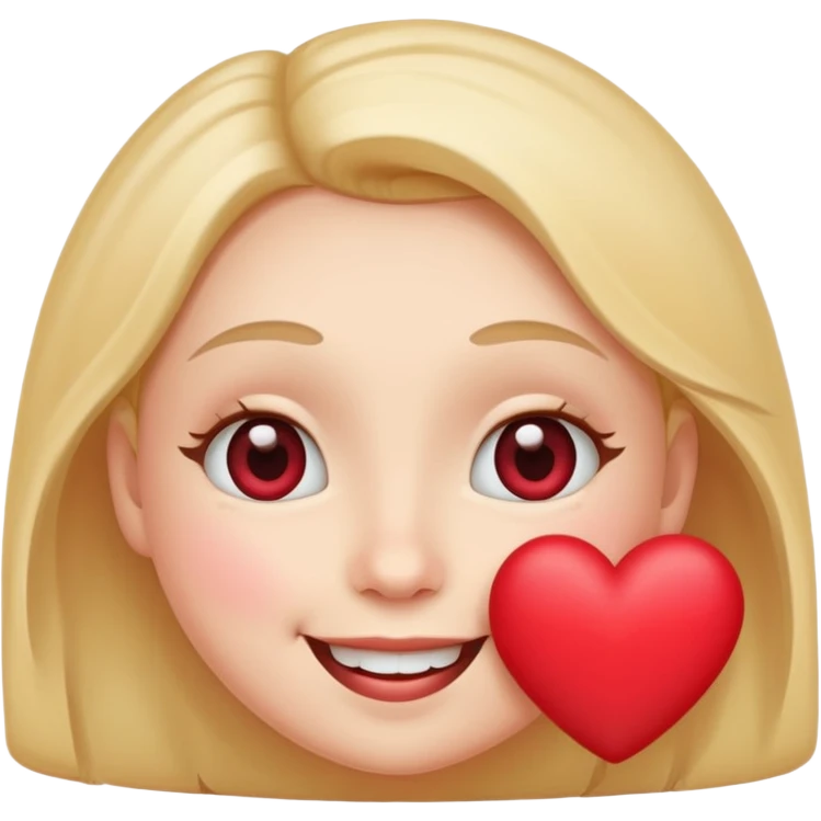 Smiling face with heart-shaped eyes  emoji