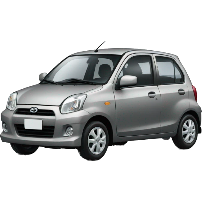 grey daihatsu mira es 2013 emoji