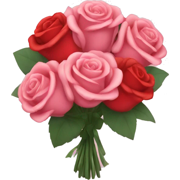 Bouquet of roses emoji