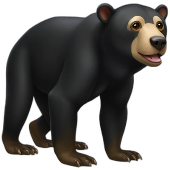 sun-bear emoji
