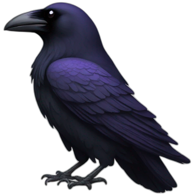 Raven emoji