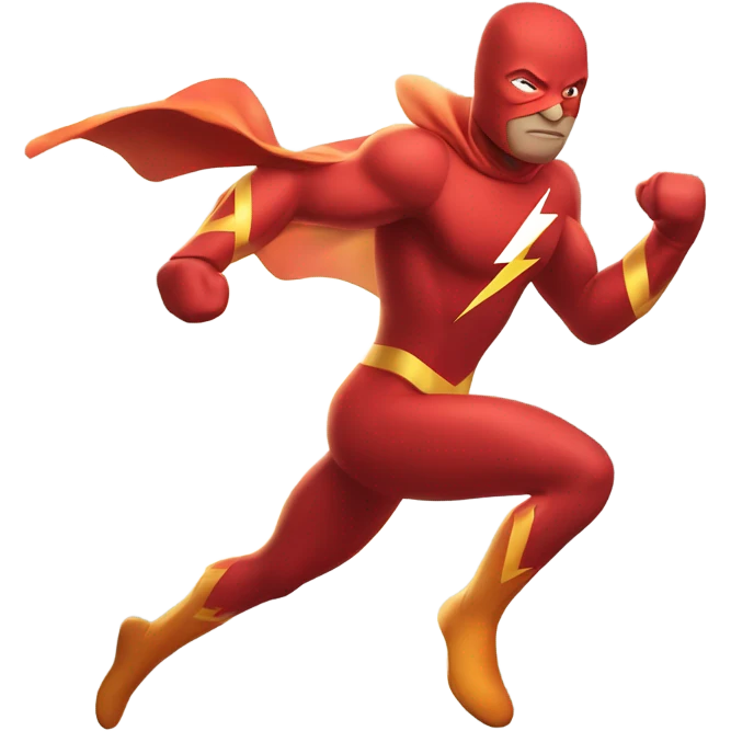 The flash emoji