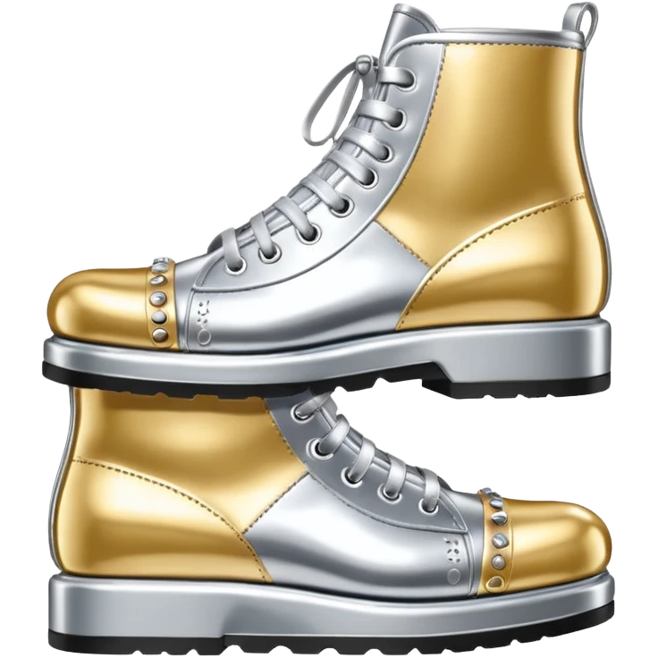 Moschino spam can  shoe sculpture  emoji
