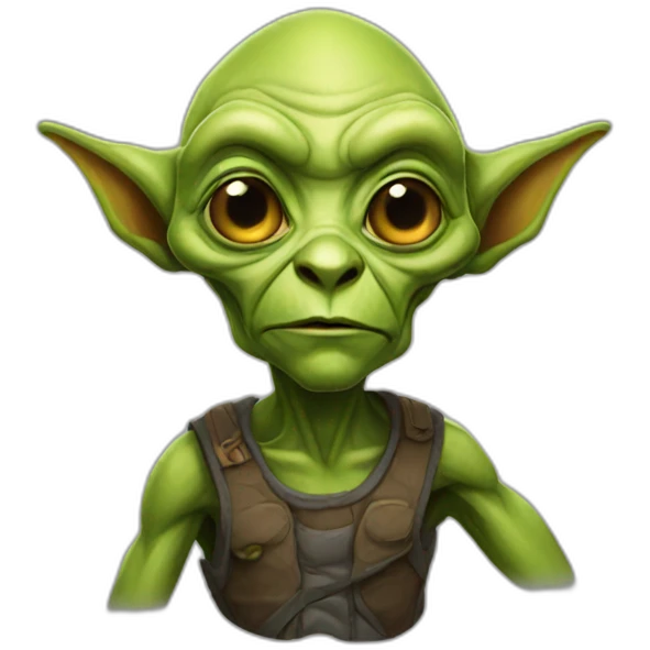 Alien goblin emoji