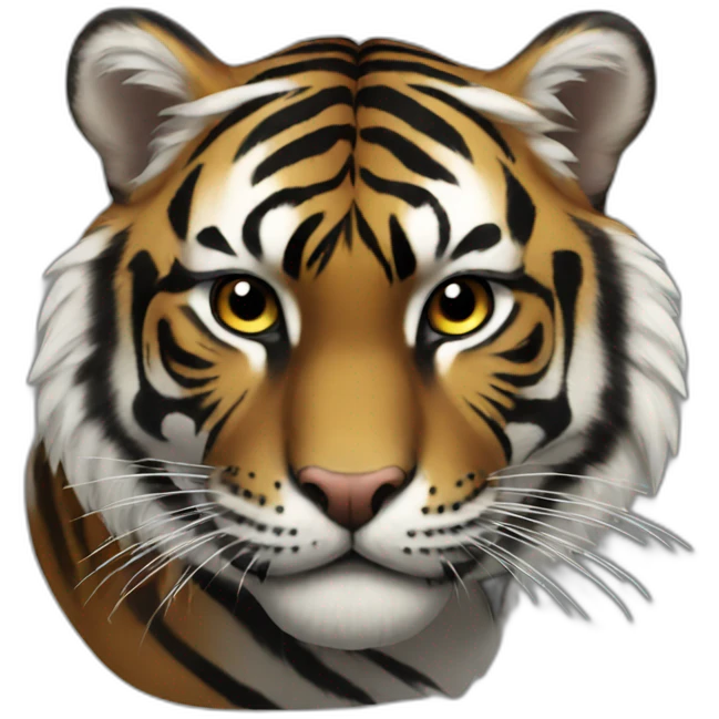 BLACK Tiger emoji