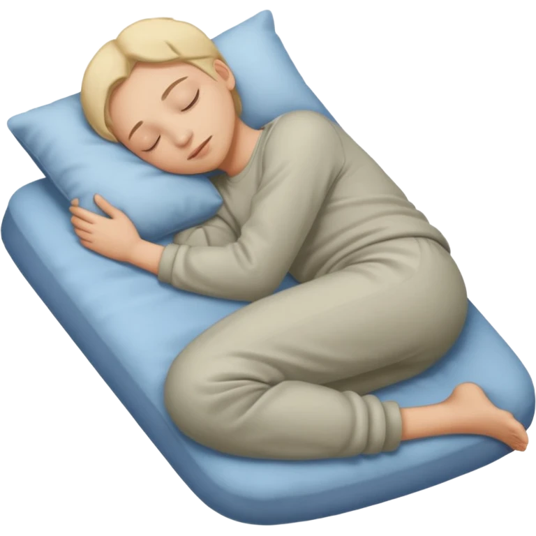 Sleeping full body emoji