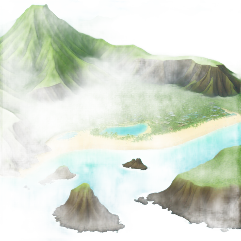 Hawaiian islands emoji
