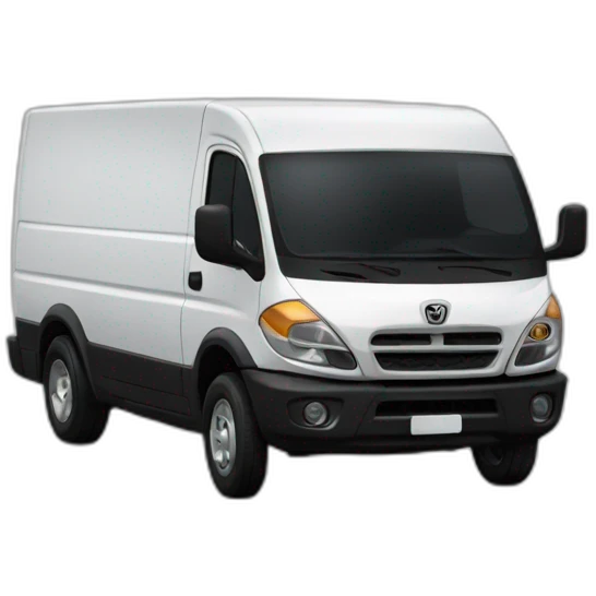 camioneta negra RAM emoji