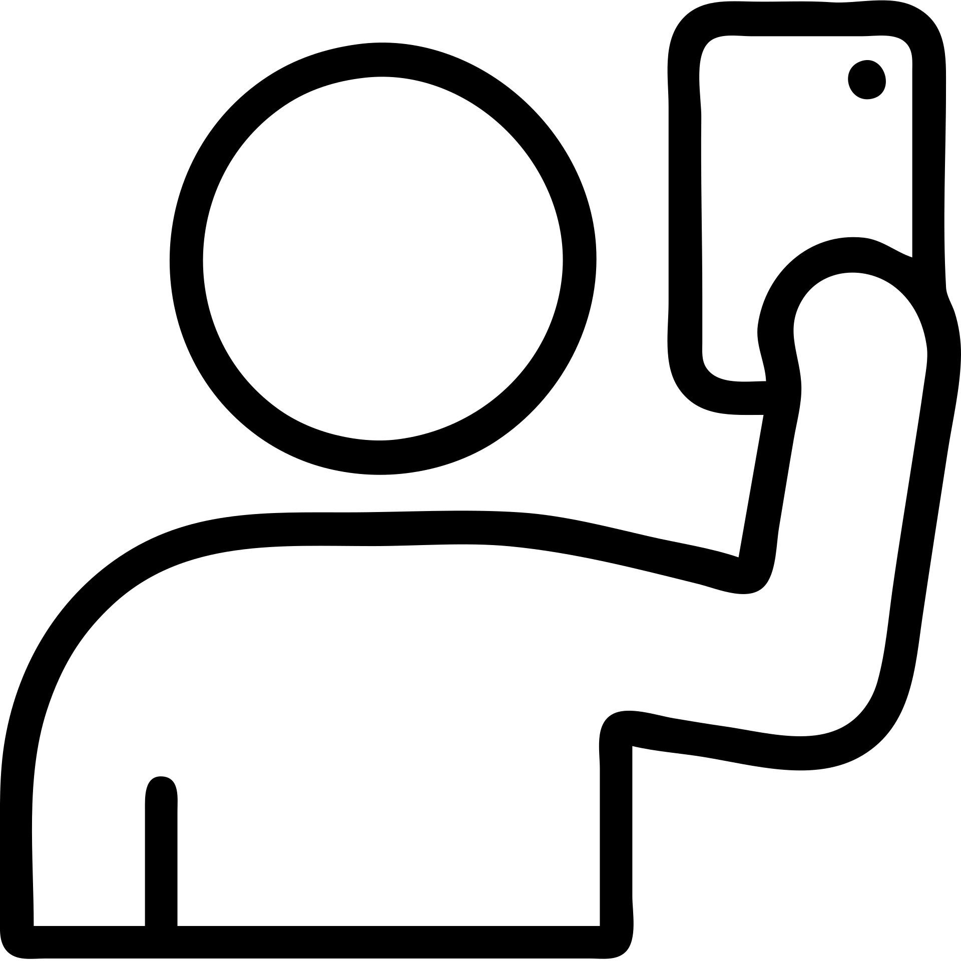 minimalist and bold selfie icon with clean black outlines and no fill, showing a person holding a phone, modern icon style emoji
