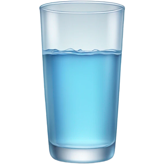 glass of water emoji