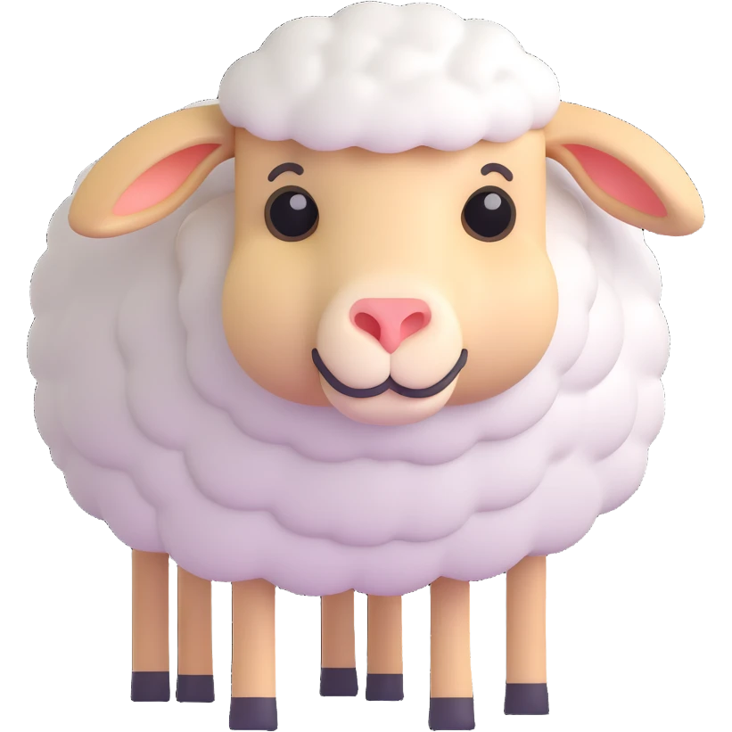 Sheep emoji