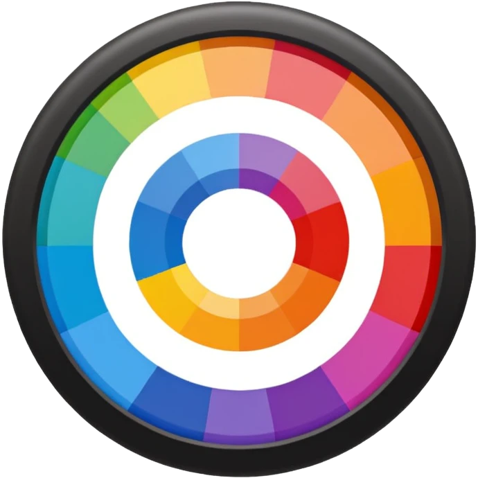 Color wheel emoji