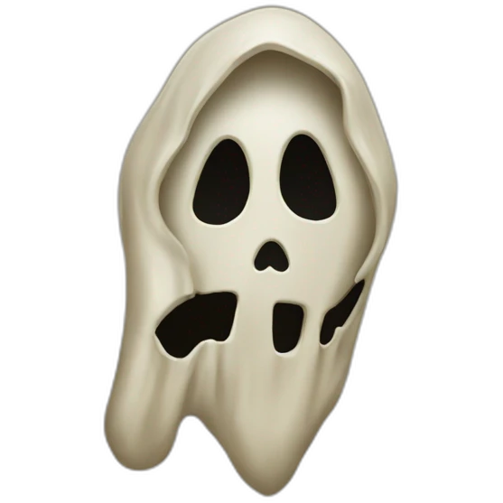 Ghostface from scream emoji