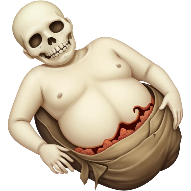 dead and decomposing corpse emoji