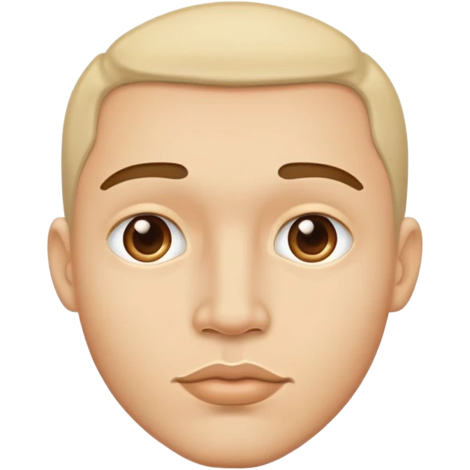 Lightsking man with big lips emoji