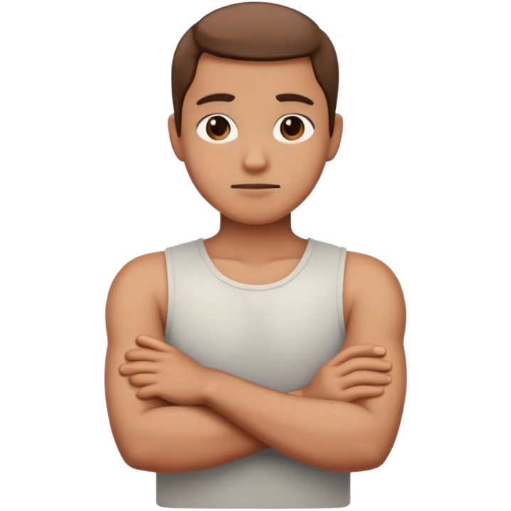 Arms crossed closed emoji