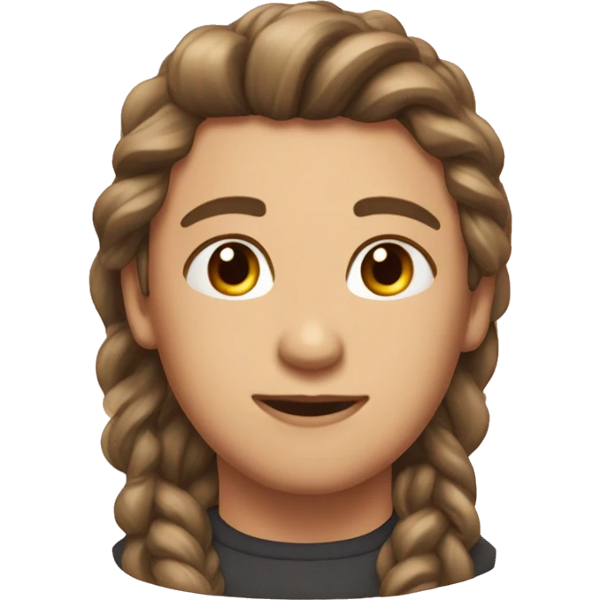 розовая собака  emoji