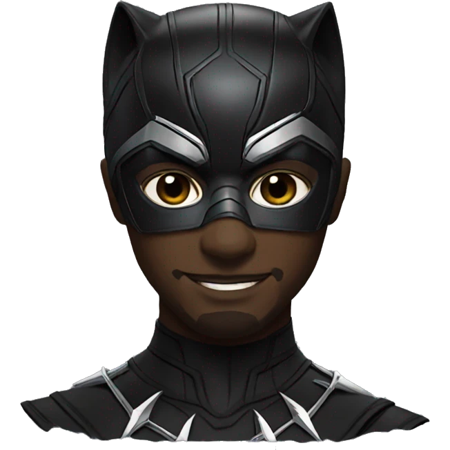 black panther marvel emoji