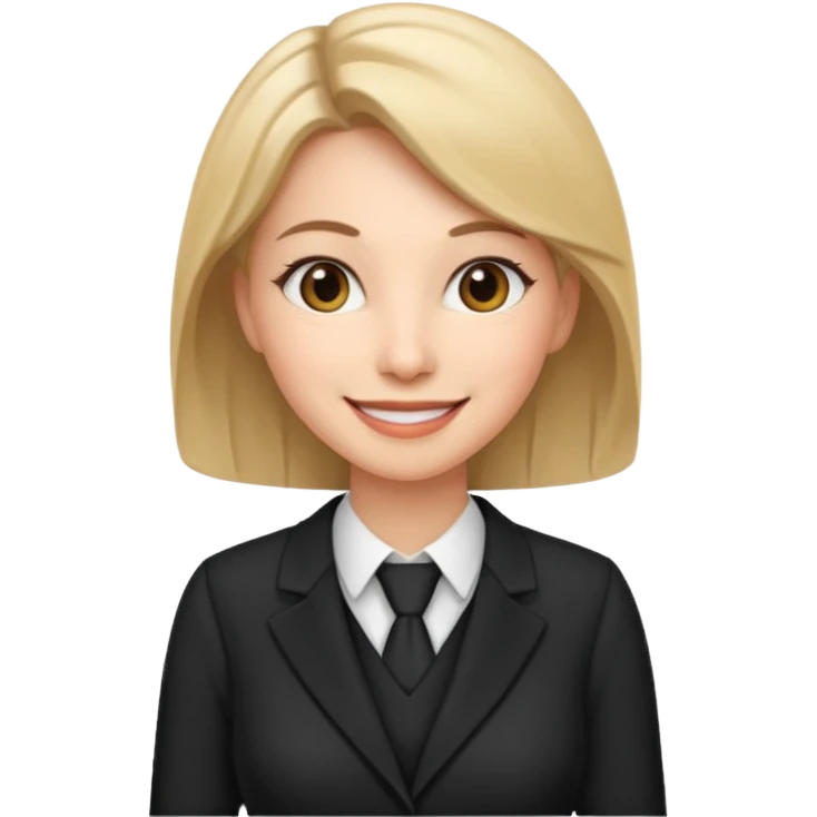 women teacher in a formal attire emoji