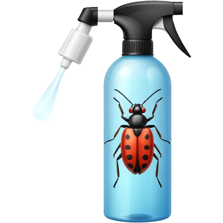 realistic bug killing spray emoji