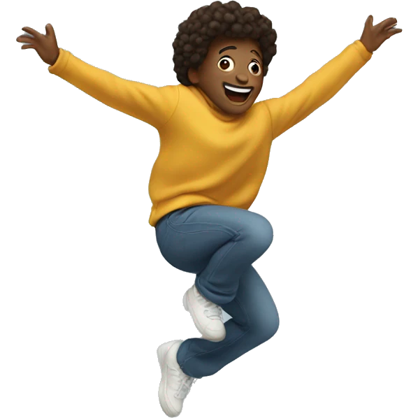 person jumping emoji