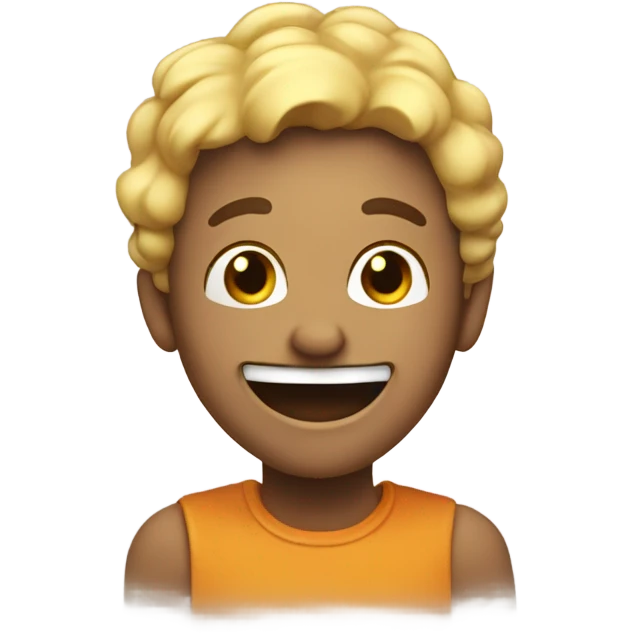 Really happy person celebrating emoji