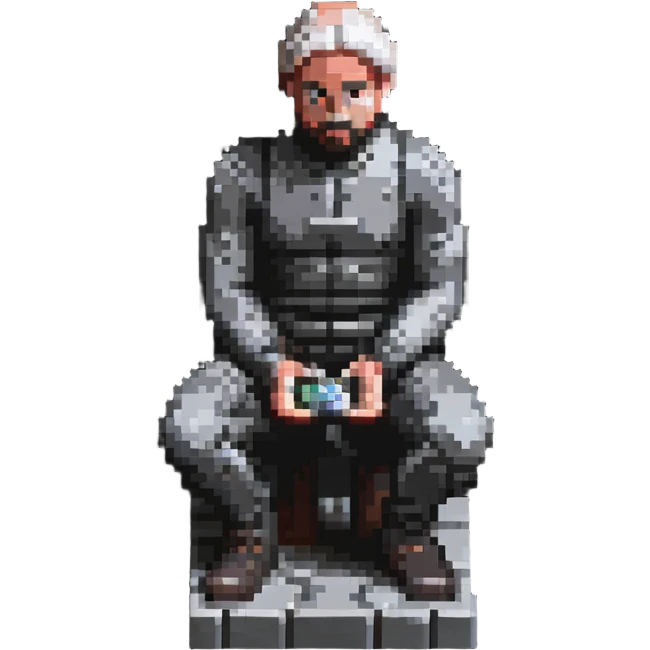 man doing pottery emoji