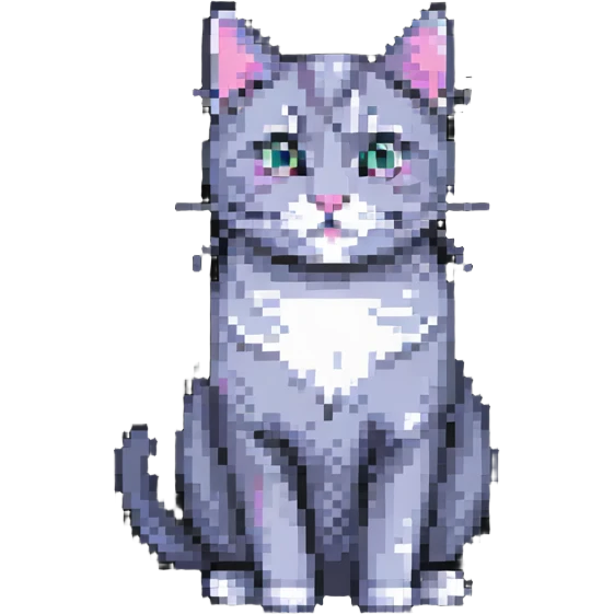 gray cat emoji