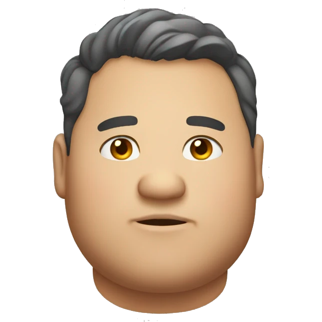 chubby guy emoji