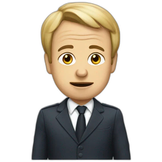 Bouk qui mange macron emoji