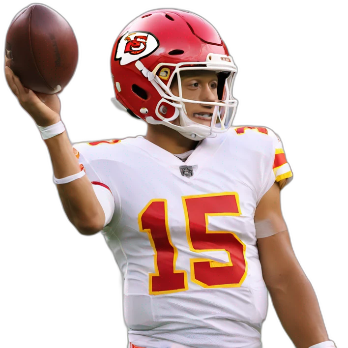 Patrick mahomes waving emoji