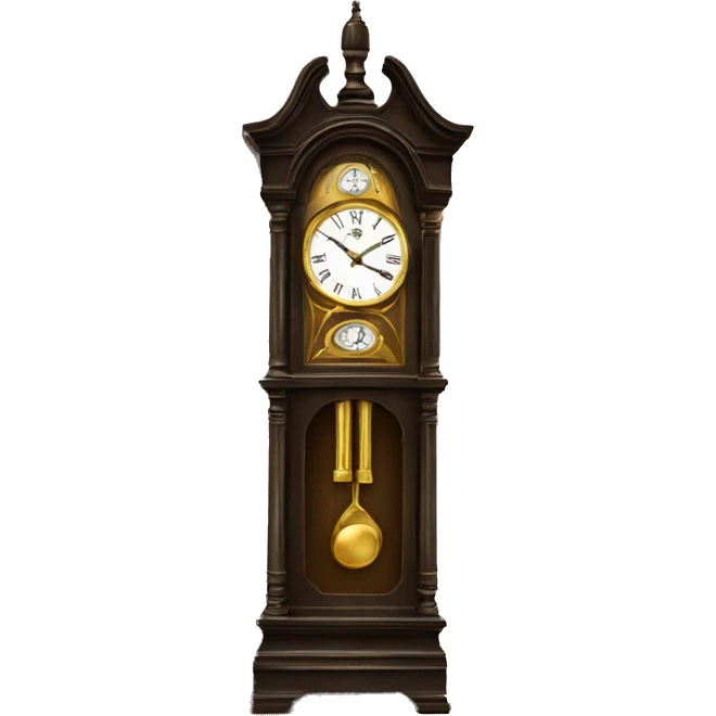 grandfather clock emoji