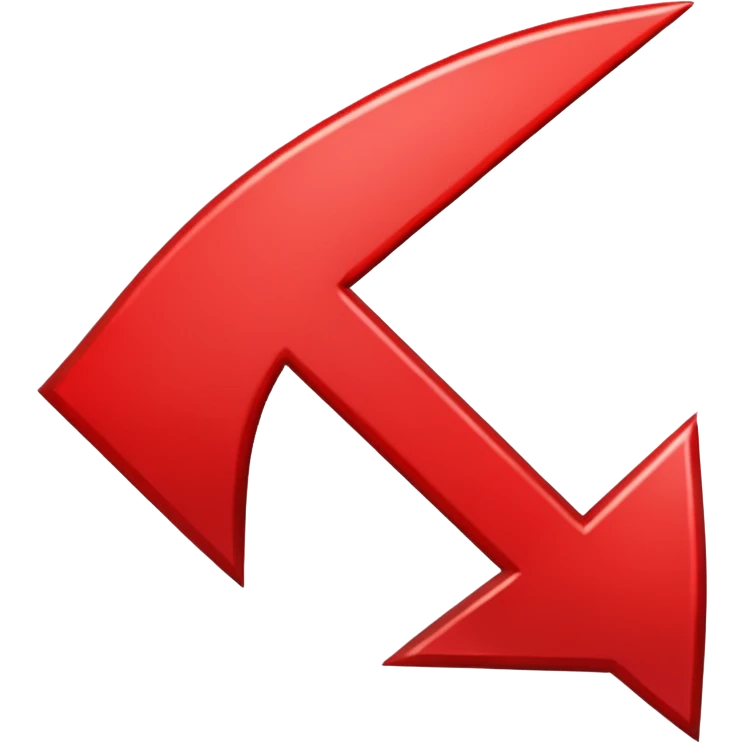 red right arrow  emoji