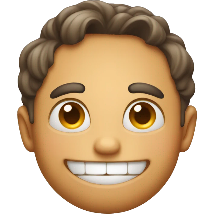 emoji blushing and giggling emoji