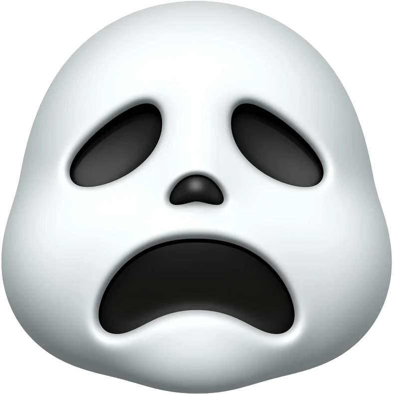 The Scream emoji