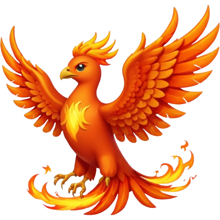 fire phoenix emoji