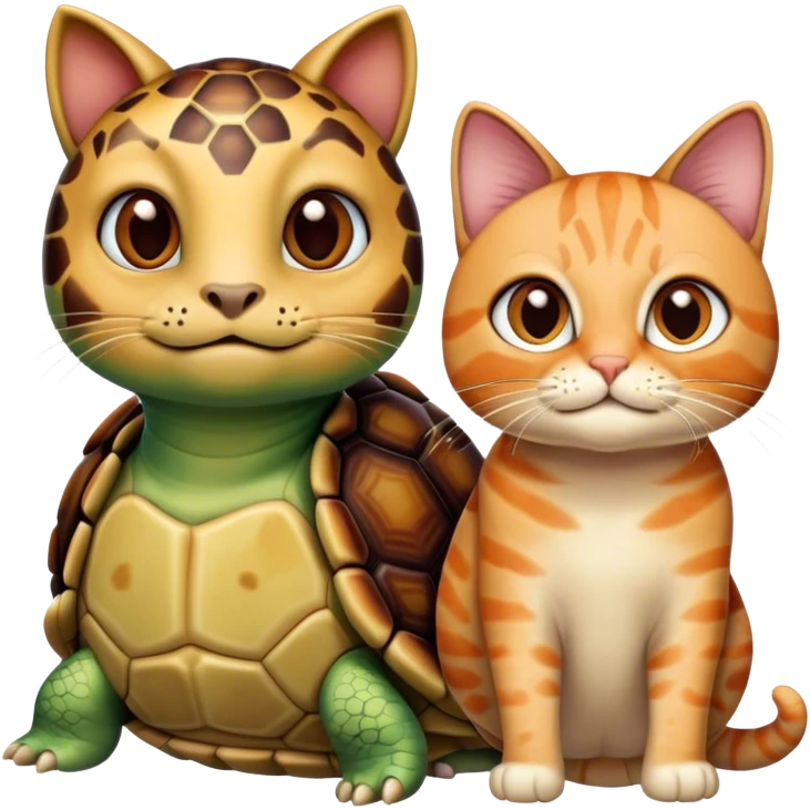google turtle with a cat  emoji