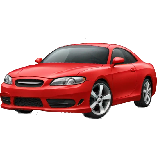 Car red emoji