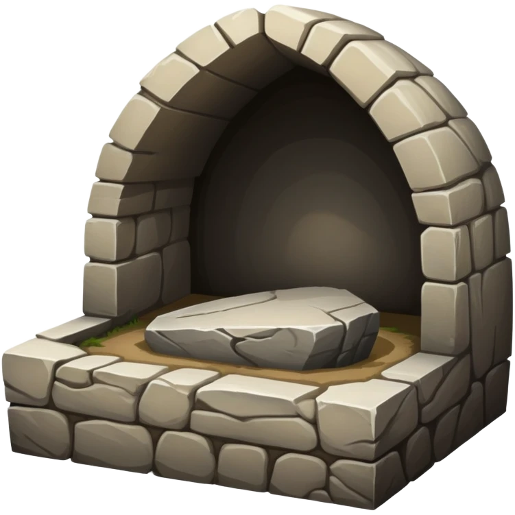 Empty tomb emoji