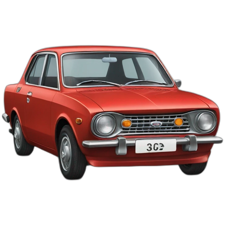 1962 BLACK DATSUN BLUEBIRD emoji