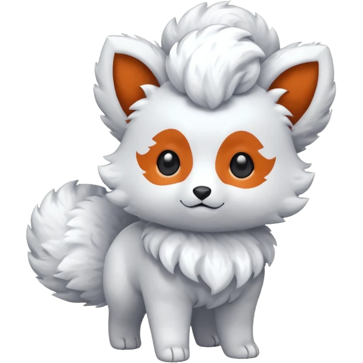 Alolan vulpix (all white) emoji