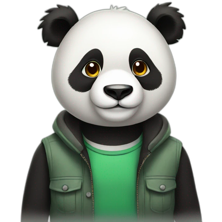adult panda emoji