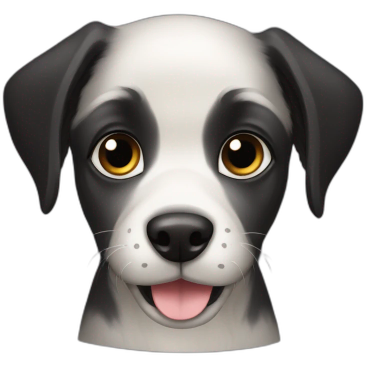 black puppy griffon  emoji