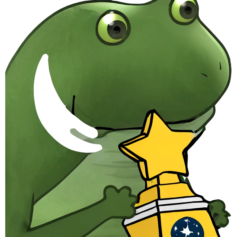 Extraterrestrial championship trophy with universe-inspired color scheme, stars and spiral galaxies embedded in the design emoji