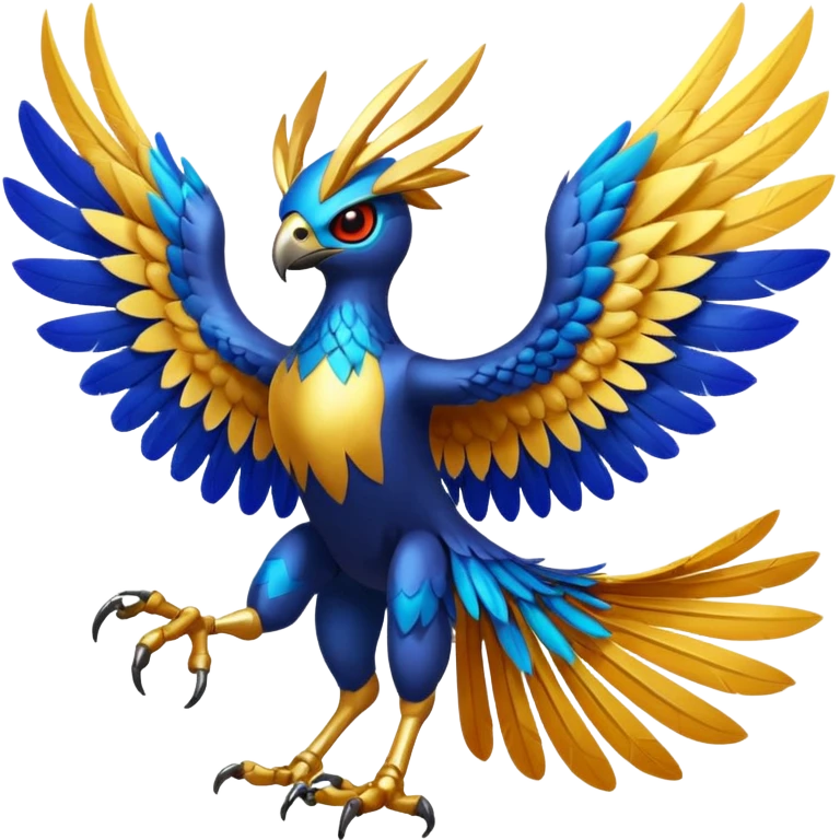 Hawkmon-Garudamon-Pteromon-fusion-hybrid emoji