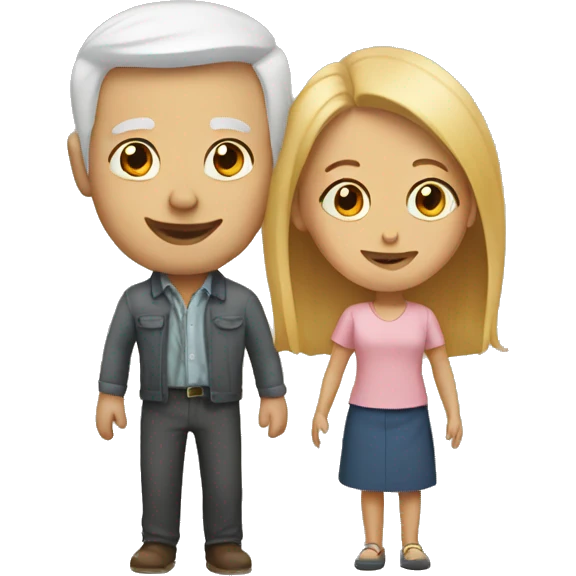white parents emoji