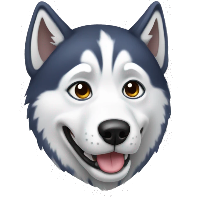 husky emoji